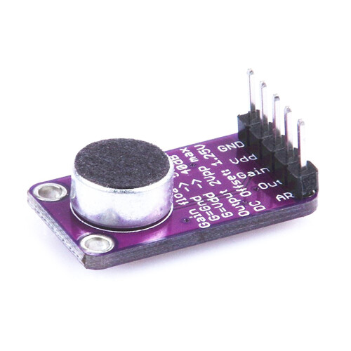 Module de préampli de microphone MAX9814 à faible bruit 40/50/
