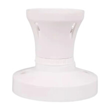 TĂŞte de lampe de plafond Ă vis E27, support de lampe rond-Blanc