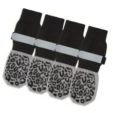 Chaussettes pour chien avec sangles anti-mastication,-S