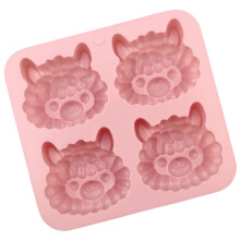 Lebensmittelqualität Silikon Alpakas Kuchenform Backwerkzeug für