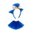 Pinguin-Kostüm-Set, 3D-Pinguin-Stirnband,-Blauer Pinguin 1