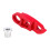 Alliages d'aluminium vélos dérailleur arrière extensions-Rouge 1