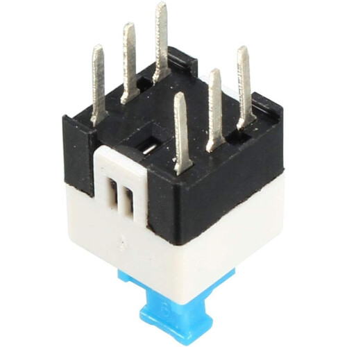 40 Pcs 7mm x 7mm PCB Tact Tactile Push Button Switch Self Lock 6 Pin DIP 1