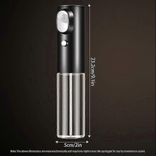 200ml Electric Oil Sprayer with 2 Spray Mode - Heat Resistant Glass Oil Dispenser Bottle for Cooking and Dressing
