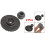 2 Pcs Repair Replacement Angle Grinder Spiral Bevel Gear for Hitachi 100 2