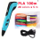 Drawing Printing Pen KIts 3D Printing Pinter Pen Speed Adjustable for Hobbyists 3