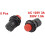 5 Pcs 3A/125VAC 1.5A/250VAC Latching Red Push Button Switch SPST On/Off 2