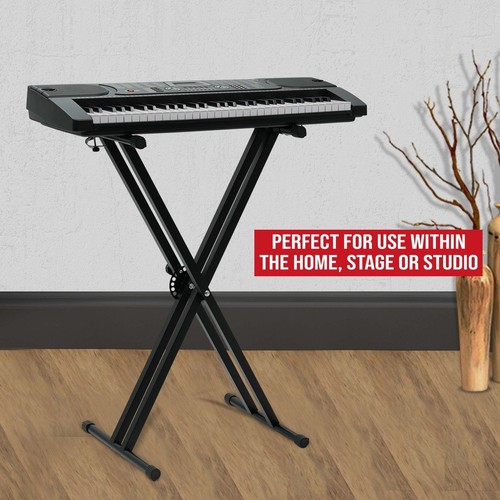 Electronic Piano Stand Height Adjustable Piano Keyboard Stand X-Shaped Portable 2