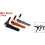 M8 Thread Adjustable Tri-Color Knob Handle Lever for Machinery, 3 Piece 2