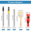 1.7M Paint Brush Extender Paint Roller Extension Pole Extendable 180Â Adjustable 3