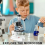 100x 600x 1200x Microscope for kids,  with LED light Science Kit Learning Gift 3