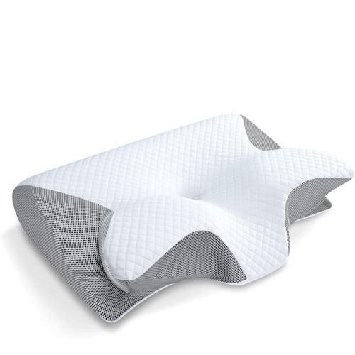 Orthopaedic Memory Foam Cervical Pillow Neck Support Ergonomic Butterfly Shape 2