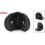 Plastic 2" x 2" Corner Brace Joint Right Angle Bracket Black 2 Pcs 2