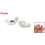 10 pcs 5mm Coarse Thread Qucik Release Metal Wingnut Hardware 2