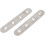 100mm Flat Bracket Straight Mending Plates Repair Fixing Joining 20pcs 2