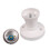 Tête de lampe de plafond à vis E27, support de lampe rond-Blanc 3