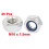 M10 x 1.5mm Zinc Plated Self-Locking Nylon Insert Hex Lock Nuts 25pcs 3