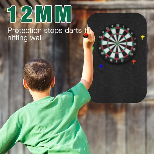 6Pcs/Kit High Density Felt Dartboard Wall Protector Self-Adhesive Guard 60x90cm 2