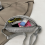 Sac à bandoulière avec strass scintillants, sangle-Argent 11