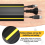 200cm Electrical Cable Trunking, Rubber Wire Cover, Floor Cable Tidy Protectors 4