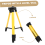 Telescopic Laser Level Tripod Adjustable Tripod Telescoping Pole for Buildings 3