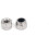 M3 x 0.5mm 304 Stainless Steel Nylon Insert Hex Lock Nuts 50pcs 2