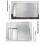 Plaque de cuisson commerciale robuste 60x40cm, plaque de-Style B 2