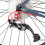 Alliages d'aluminium vélos dérailleur arrière extensions-Rouge 2