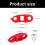 Alliages d'aluminium vélos dérailleur arrière extensions-Rouge 3