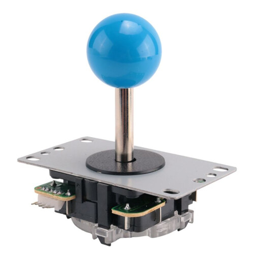 2X 5Pin Arcade Joystick 4/8 Way Fighting Stick Replacement Parts for Game Arcade DIY Joystick(B) 1