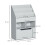 Kids Bookshelf with Drawer and Storage Compartments Grey 5