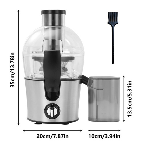 Juicer Machine Whole Fruit Vegetable Large Juice Extractor Stainless Steel Tool 1