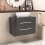 NES Home Wall Hung 800mm Anthracite Cabinet With Basin and Worktop 1