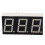 a15111200ux0534 Double Row 12 Pin 7 Segments 3 Digits LED Numeric Display Module, 5 Piece, Blue 2