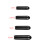 Prong Collar Tips Set of 100 Rubber Tips Pinch Training-3mm 8