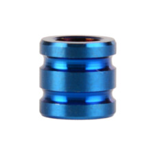 Lanières de couteaux en alliage de titane, perles de-Bleu petit