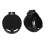40pcs Black Round Button Battery Holder Case for CR2032 2016 2025 4