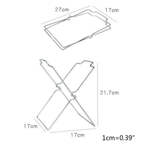 Edelstahl-Müllsack-Regal für Zuhause, Küche, Arbeitsplatte, 2
