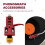 Red Turntable Headshell with AT-3600L Magnetic Cartridge Stylus Pre-Mounted for LP Vinyl Turntable Phonograph A 4