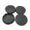 4 Teile/satz Schwarz/Silber 56mm Universal Auto Rad für-Silber 6
