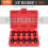 10PC 3/8" Drive Socket Set H3-14/T20-60 with Red Case, Professional Torx/Hex Tool Kit for Auto Maintenance Hex Type 2