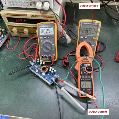 Adjustable Step-Down Power Supply Module 15V-90V to 2.5V-72V High Power Constant Current Power Module 1200W 1