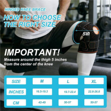 Hinged Knieondersteuningsbrace Verstelbaar Open Patella met Parallelle Bandjes & Dubbele Zijstabilizers voor Gewrichtspijnverlichting XL