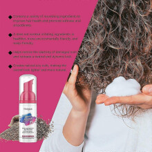 Curl Elastic Mousse, Hair Care, Volumizing, Moisturizing, Curl Definition, Lightweight, Long-lasting ,60ml