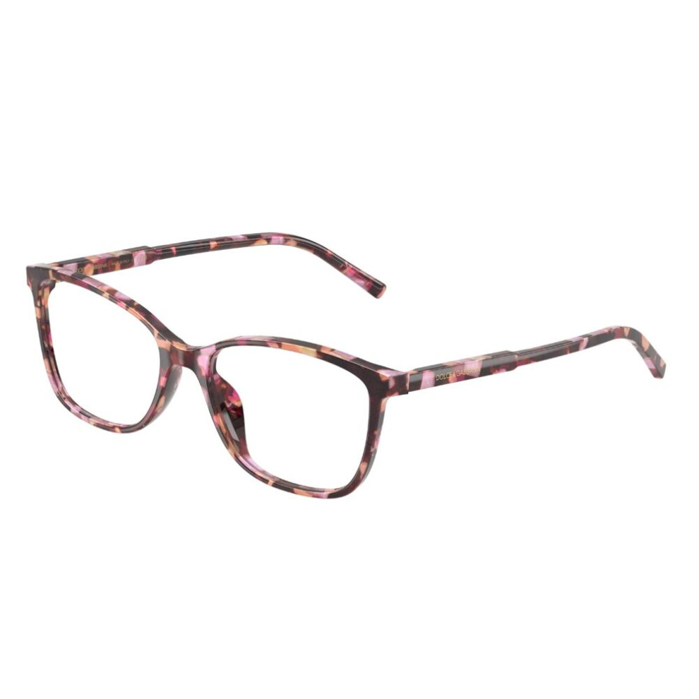 Dolce & Gabbana Women's Pink Woman Dg3424 3440 Optical Frames Acetate Squared Normal - Image 3