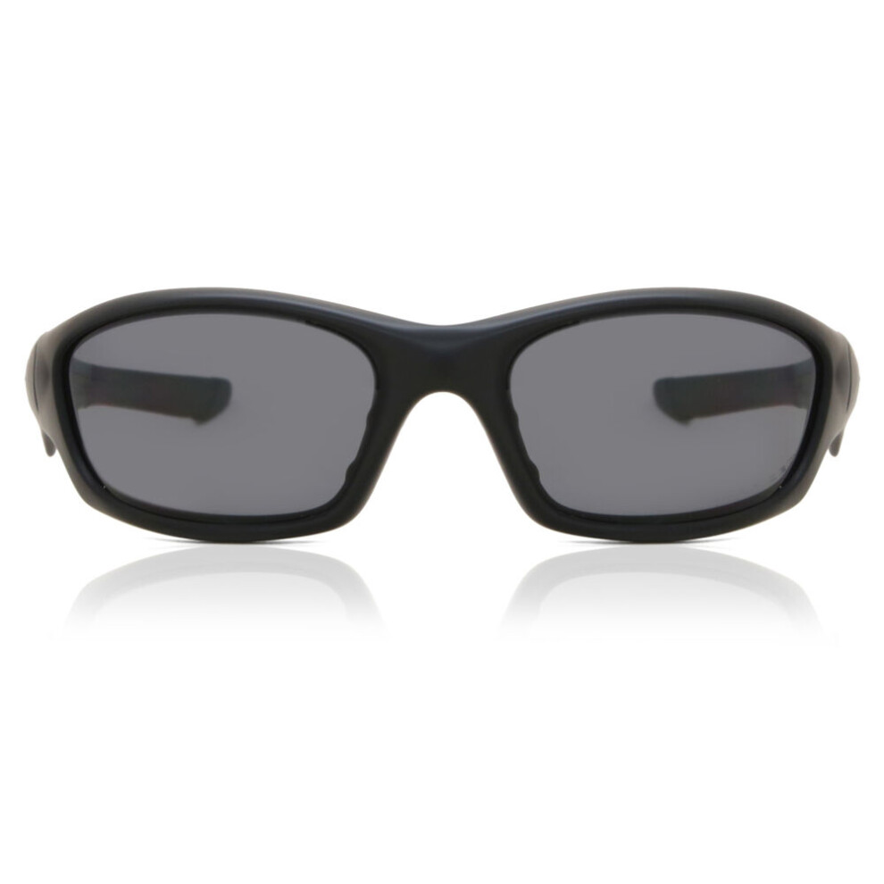 Oakley Straight Jacket , Matte Black Polarized Sunglasses Grey Polarized lenses, OO9039 11-014, Mojo Glasses - Image 2