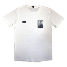 (S, White) Oasis Unisex Adult Definitely Maybe  AAA Setlist Back Print T-Shirt