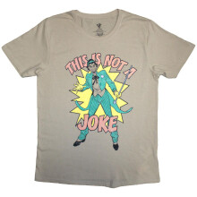 (M, Sand) DC Comics Unisex Adult This Is Not A Joke T-Shirt