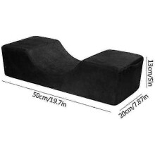 Luxury Eyelash Extension Pillow, Orthopaedic Design for Unmatched Neck Support, Memory Foam Core Ensures Moisture Resistance and Unaffected Glue