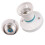 Tête de lampe de plafond à vis E27, support de lampe rond-Blanc 7
